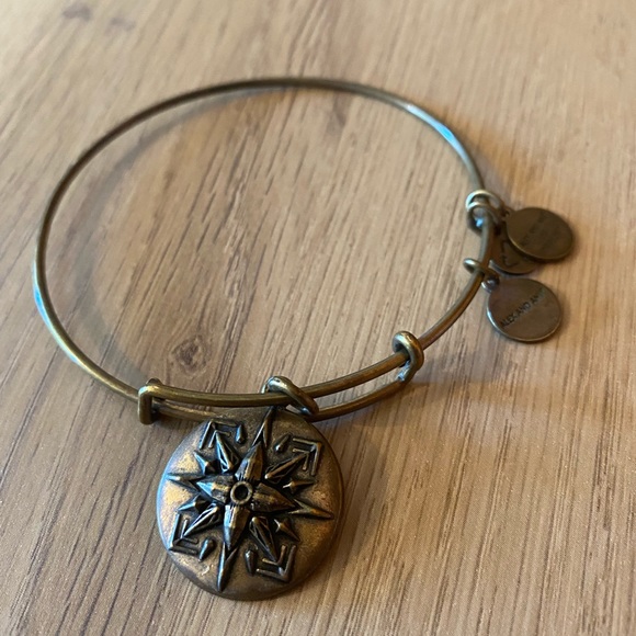 Alex & Ani Bronze Compass Bracelet - Picture 4 of 8